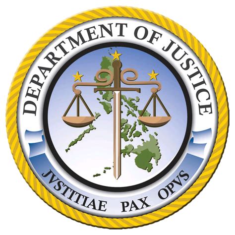 logo of doj|Department of Justice (Philippines) .